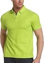 Claiborne by John Bartlett Men's Basketweave Pique Polo