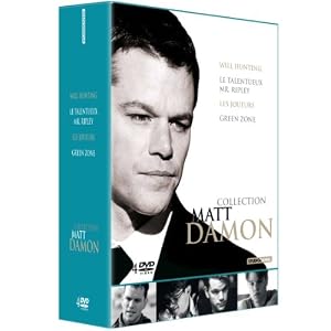 Collection Matt Damon - Coffret - Will Hunting + Le talentueux Mr Ripley + Les joueurs + Green Zone