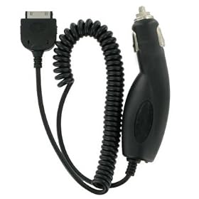 LUPO Chargeur Allume-Cigare 12v pour Apple Iphone (3GS, 3G, 4, 4S), ipod Touch, Nano, Classic (Toutes les g�n�rations) - NOIR