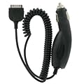 LUPO Car Charger for Apple Iphone (4S, 4, 3GS, 3G), iPad 1, 2, 3, ipod Touch, Nano, Classic (All Generations) - BLACK