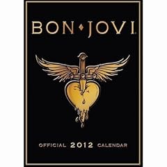 Official Bon Jovi A3 Calendar 2012