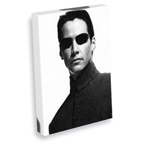 KEANU REEVES - Canvas Print (A4 - Signed by the Artist) #js002