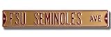 FSU Seminoles Avenue Sign 6 x 36 NCAA College Athletics Street Sign