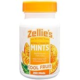 Zellie's Cool Fruit Mints, 250 Count Jar