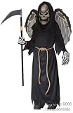 Kid's Winged Rim Reaper Halloween Costume (Size: Large 12-14)