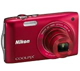 S3300 - red VMA952E1 18208926039 (Compact cameras) by NIKON