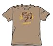 Gringos - Adult Khaki S/S T-Shirt For Men