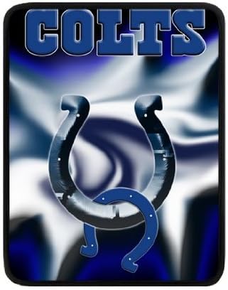 Indianapolis Colts theme Apple iPad 2, iPad 3, iPad 4 Sleeve Slip Case Pouch Bag designed by padcaseskingdom