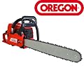 NEW TRUESHOPPING 'RAPTOR52' PETROL CHAINSAW 20" 52CC WITH QUALITY OREGON® CHAIN & EASY-START