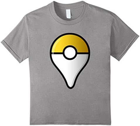 Kids Poke Go Instinct Team GPS t-shirt 10 Slate