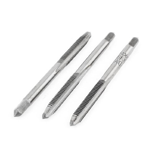 3 Pcs 4mm x 0.7mm M4 0.7mm Teech Pitch Taper and Plug Metric Tap
