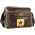 CONVERSE Umh�ngetasche BLOCKLOGO PU SHOULDER BAG Notebook Tasche Braun