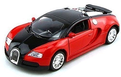 NuoYa001 Top Gift 1:36 Bugatti Veyron Diecast Car Model Collection with Sound&Light Red