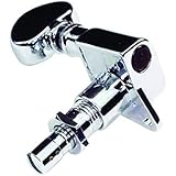 Grover 406C6 Rotomatic Mini 6 in Line Self Locking Machine Heads, Chrome