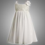Bonnie Jean Girls PLUS SIZE 12.5-20.5 WHITE SEQUIN CHIFFON BABY DOLL Special Occasion Wedding Flower Girl First Communion Party Dress Bonnie Jean Girls PLUS SIZE 12.5-20.5 WHITE SEQUIN CHIFFON BABY DOLL Special Occasion Wedding Flower Girl First Communion Party Dress