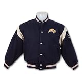 Buffalo Sabres Retro Varsity Melton Bomber Jacket