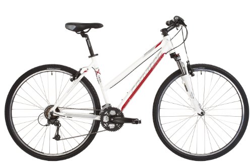 Corratec Damen Crossrad X-Vert Base, white/red, 45 cm, 28 Zoll, BK13065-0045 Preisvergleich