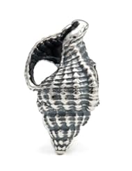 Melina World Jewellery - Conch / Concha - 2004 - Sterling Silver 925 - Handmade in Greece and inspired by Olympic, Greek and Mediteranean history and motives. Beads fits Biagi. Chamilia, Pandora and Trollbeads etc.
