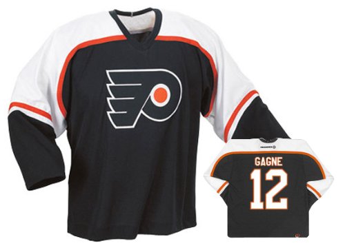 Buy GAGNE #12 Philadelphia Flyers CCM 550 Series Replica NHL Hockey Jersey (NHLPA Certified Custom Sewn...
