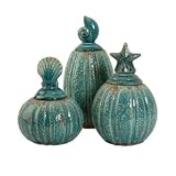Pearson Jars w/ Shell Lids - Set of 3