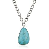 Lucky Brand Palomino Silver-Tone Turquoise Sto