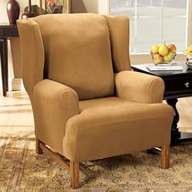 Stretch Pique Slipcover by Sure Fit