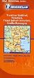 Trentino-S�dtirol/Veneto: Mit Ortsverzeichnis, Entfernungen und Fahrzeiten. Stadtpl�ne: Venezia, Verona, Bologna (Michelin Regionalkarte)