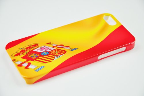 3D Iphone 4 4S Spanien Spain Barcelona Fahne Flag Flagge Cover Case Hülle