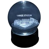 New York Yankees Yankee Stadium Laser-Etched Musical Crystal Ball