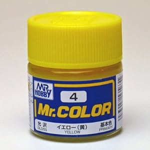 【クリックで詳細表示】Mr.カラー C4 イエロー (黄) 【HTRC 3】