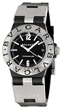 Bvlgari Diagono Black Carbon Fiber Dial Ladies Watch TI32BTAVTD-SLN