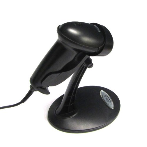 Etekcity® USB Automatic Barcode Code Scanner Scanning Laser Barcode Bar-code Reader with Hands Free Adjustable Stand (Black) On Sale