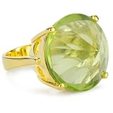 nOir New Classic Green Cubic Zirconia Spike Po