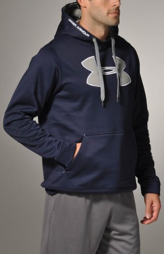 Men's Armour® Fleece Big Logo Hoody Tops by Under Armour