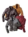 VON HEINE WEICHE LAMMNAPPA LEDERJACKE IN DUNKELBRAUN NEU