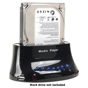 USB 2.0 SATA Hard Drive Dock w/Card Reader - Turn your 2.5\