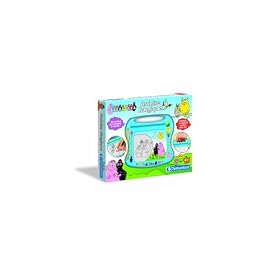 Clementoni - 62243.6 - Loisir Cr�atif - Barbapapa - Ma Petite Ardoise Magique