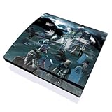 Graveyard Design Skin Decal Sticker for the Playstation 3 PS3 SLIM Console