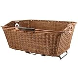  Eleven81 Rattan Style Quick Release Rear Mounted Bike Basket - BASK3064