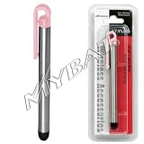 Samsung Instinct M800, Apple iPhone, 3G, iPod Touch iTouch UNIVERSAL Touch Screen Stylus Pen CLIP (Metal Body, Pink Clip)