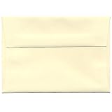4bar A1 (3 5/8 x 5 1/8) Ivory Wove Strathmore Paper Envelope - 25 envelopes per pack
