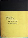 Vaudeville for a Princess and Other Poems