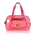 Coach 13382 Bonnie Leather Satchel Handbag Coral Fushia