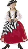 Pretty Pirate Costume Dress Ahoy there, Pirate Girls! Be the envy any real pirates in this beautiful elaborate pirate costume gown! (Hat, stockings & shoes not included)