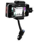 RT-108 Deluxe signal intensifying fm transmitter and car mount system for Iphone 4G / 3GS / 3G, Ipod touch, Nano 4G, 5G and classic