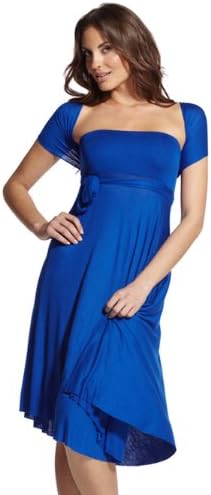 Sexy Blue Convertible Dress or Skirt 8 Different Looks USA Sizes: Large