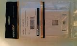 2-Port Single Gang Faceplate w /Labeling, White