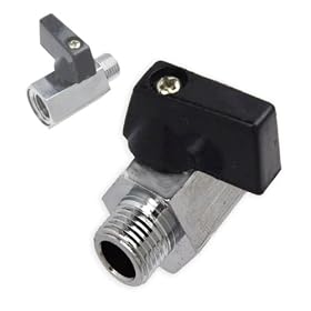 Buy 1 4 NPT Ball Valve Shut-off Non-Rust Zinc by Pro Tools now!