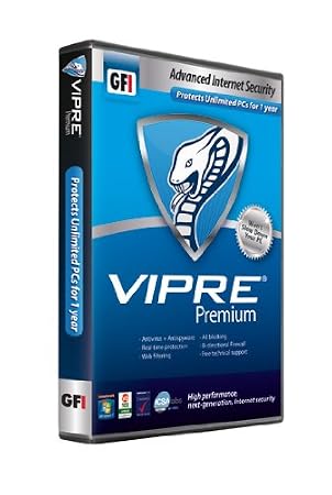 Vipre Premium, Advanced Internet Security, Unlimited Home PC's, 1 Year (PC)