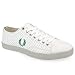 Fred Perry Perf Crepe Plimsoll - 6.5 Uk - White - Leather